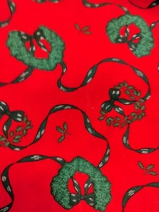Vintage 50's RED Christmas Holiday Party Aprons - (1) Bibbed & (1) Waist - Picture 1 of 6