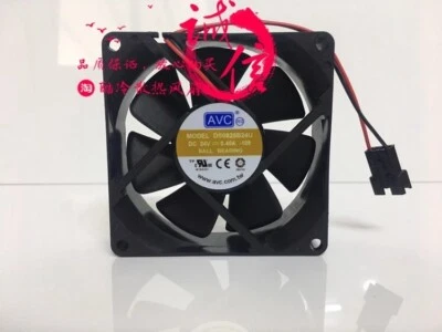 AVC DS08025B24U-109 8025 DC24V 0.40A 8CM 2-Pin Inverter Cooling Fan - Image 1 of 3