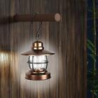 Retro Style Camping Lantern LED Light Lamp Battery Powered Hanging for Home