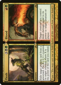 1x Flesh // Blood - LP - Dragon's Maze - SPARROW MAGIC - Picture 1 of 1