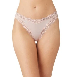 Wacoal Women's Softly Styled Hi Cut Brief Panty, Rose Dust, Large 10609 - Picture 1 of 2