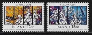 Iceland Scott # 639 - 640 postfrisch - Bild 1 von 1