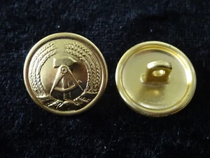 NVA31) Original 1 Knopf GENERAL Stasi NVA Polizei Uniform DDR 20mm - Bild 1 von 4