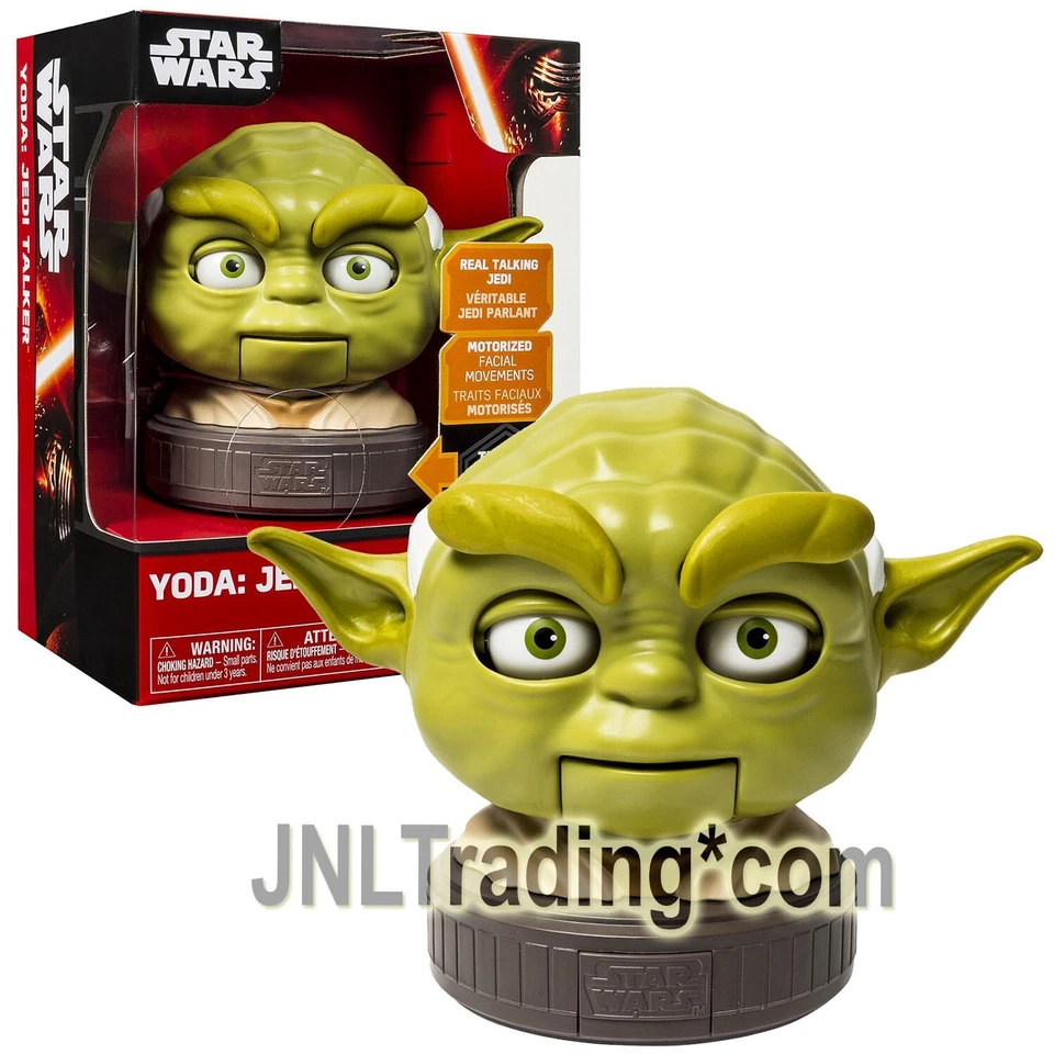 Figura Star Wars Talking Jedi con Movimiento Facial Motorizado - YODA Jedi Talker Foto 1 de 1