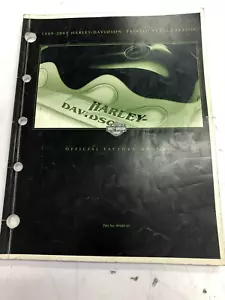 CATÁLOGO MANUAL DE SERVICIO HARLEY DAVIDSON 1989-2001 P/N 99489-01 USADO FABRICANTE DE EQUIPOS ORIGINALES (G3) - Imagen 1 de 4