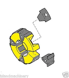 SAMSUNG BAGGER HYDRAULIKPUMPE KUPPLUNG MX295 LC SE280 - Bild 1 von 1
