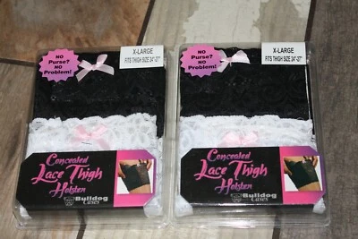 Bulldog Concealed Lace Thigh Holster for Mini Autos Phone CC Cash Size X-Large - Image 1 of 4