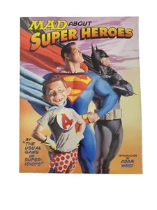 Mad about Super Heroes by Usual Gang of Idiots 2002 Mad Magazine First Edition - Picture 1 of 2