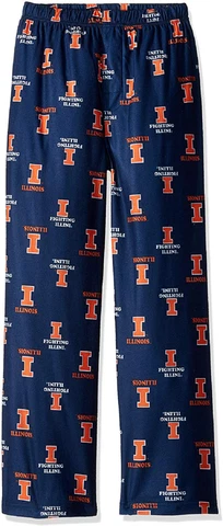 Illinois Fighting Illini Lounge Pants Boys 4-7, Size: M 5/6,  Retail $26.00 Cover