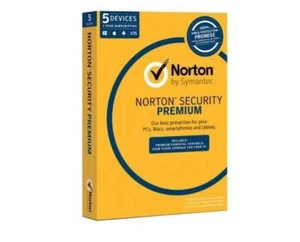 Norton Symantec Security Premium 5 Device PC 1 Year license LATEST 2025 -2026 AU - Picture 1 of 6