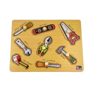 Koala Dream 2 In 1 Childrens/Kids Workshop Tools Early Learning Peg Puzzle 18m+ - Picture 1 of 5