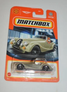 MATCHBOX 2024 HERITAGE CLASSIC 66/100 - MORGAN PLUS FOUR METALLIC CHAMPAGNE - Picture 1 of 5