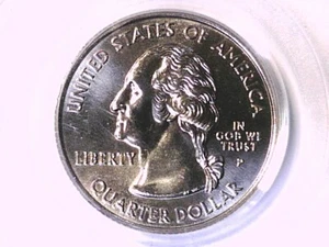2002 P Ohio State Washington Quarter PCGS MS 67 71906032 - Picture 1 of 4