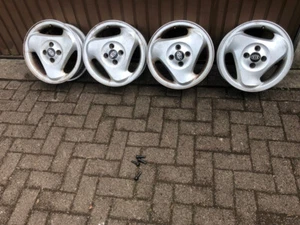 4xkomplette Alufelgen+4xNeu Luftventile 5,5JX15H2 ET:46 für Kia,Hyundai,Toyota - Bild 1 von 12