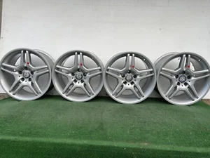 MERCEDES BENZ W219 CLS550 S600 CLS55 AMG 18" GENUINE FACTORY OEM WHEELS RIMS SET - Picture 1 of 12