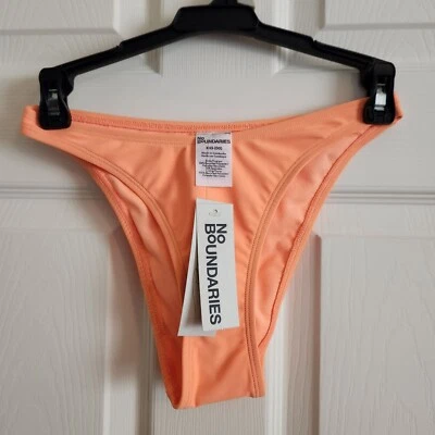 Parte inferior de bikini naranja para mujer No Boundaries XXS (00) Foto 1 de 4