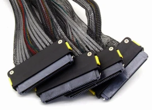 SAS SCSI SFF-8484 32-Pin 4-Connector Data Multilane Internal Cable 55cm - Picture 1 of 1