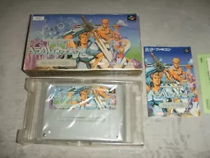 HERCULES NO EIKOU Ⅲ With Box Nintendo Super Family computer SFC SNES 370 - Picture 1 of 12