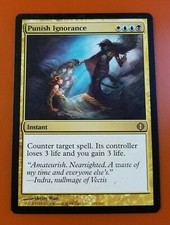 1x Punish Ignorance | Shards of Alara | MTG Magic Cards