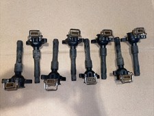 97 98 99 00 01 02 03 BMW E39 E38 E31 E52 4.4L 740I M62 ignition coil set of 8