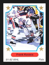 1991 7th Inning Sketch WHL #232 Frank Kovacs    Regina Pats