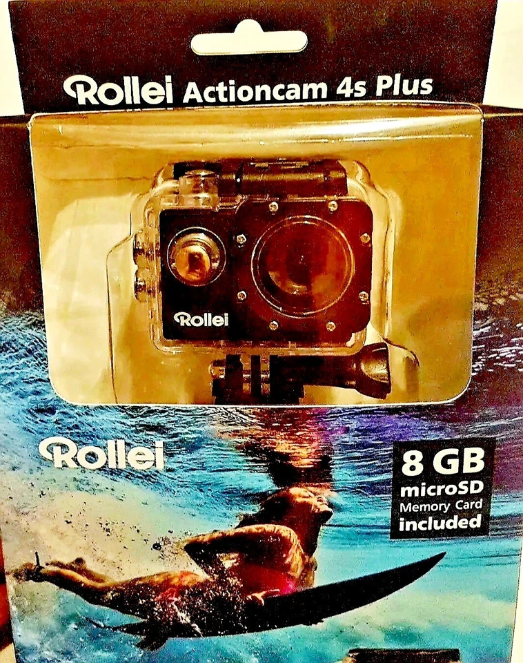 Actioncam 4s Plus | Rollei | 4K Video | 16MP Photo | 140° | Rollei Action Camera - Image 1 of 4