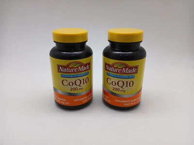 Nature Made CoQ10 200 mg para la salud del corazón - 90 cápsulas cada una, paquete de 2 (180 en total) Foto 1 de 2