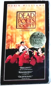 Dead Poets Society (VHS, 1995)(Drama) Robin Williams, Ethan Hawke! - Imagen 1 de 7
