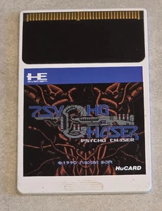 PSYCHO CHASER NEC PC ENGINE HUCARD JAP - Picture 1 of 2