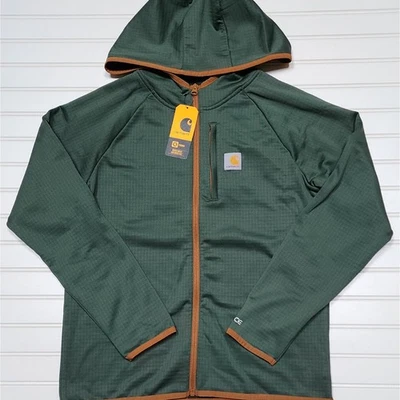 Sudadera/Sudadera con Capucha Cremallera Completa Carhartt Force LS para Niños Nueva con Etiquetas Foto 1 de 4