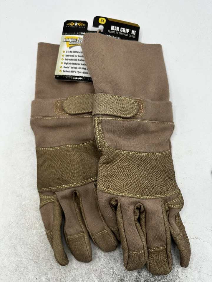 Огнестойкие перчатки CamelBak Max Grip NT военные X-LARG ЖЕЛТОВАТО-КОРИЧНЕВЫЕ FDE FROG койот - Изображение 1 из 4