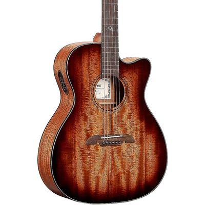Guitarra Eléctrica Acústica Álvarez AF66CE Folk-OM Shadow Burst Foto 1 de 4