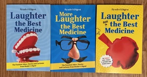 Lot of 3 Reader's Digest "Laughter the Best Medicine" , More and Still - Picture 1 of 1
