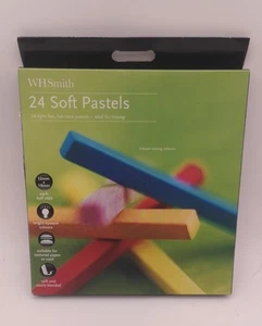 WHSmith Soft Pastels set 24 colori assortiti nuovi - Foto 1 di 1