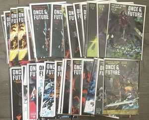 Once & Future #1-30 Complete Series/Set + #25 1:10 Variant + 5 Double Issues - Picture 1 of 3