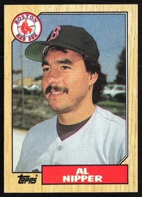 1987 Topps Al Nipper Boston Red Sox #617 - Image 1 of 2