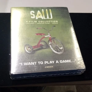 Saw: 8-Film Collection (Blu-ray + DVD W/ Slipcover) NEW SEALED FAST SHIPPING - Picture 1 of 5