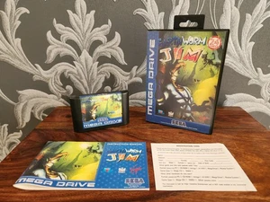 Megadrive Regenwurm Jim | komplett mit Handbuch - Bild 1 von 10