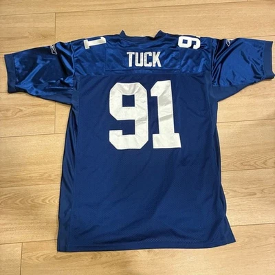 Camiseta de fútbol americano vintage Reebok New York Giants Justin Tuck 91 NFL talla 54 Foto 1 de 4