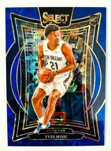 2024-25 Panini Select Yves Missi BLUE Scope Prizm RC SP #/249 Pelicans Rookie! - Bild 1 von 3