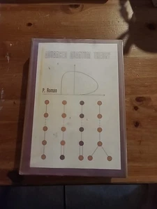 Vintage 1965 Advanced Quantum Theory 1st by Roman HCDJ Brodart - Picture 1 of 6
