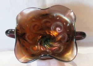 Antiker Dugan Amethyst Karneval 2 Henkel Bon Bon Fragezeichen - Bild 1 von 15