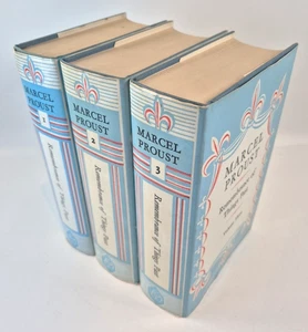 Remembrance of Things Past Marcel Proust 3 Volumes Chatto & Windus Hardback - Picture 1 of 16