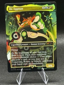 Secret Lair x Sonic - MTG - Dr. Eggman #2084 (NM, FOIL 🌈) - FAST SHIPPING - Picture 1 of 4