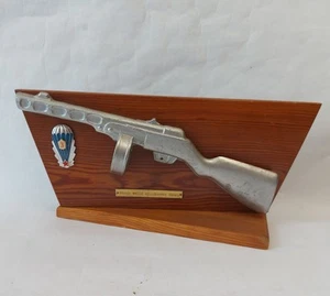 Vintage PPSh-41 Shpagin Model Airborne Parachute Troops Desk Military Souvenir - Imagen 1 de 17