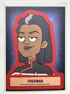 Freeman, Stickerkarte, 2023 Rittenhouse Star Trek Lower Decks - Bild 1 von 1