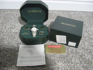 Reloj Pulsera Vintage DUFONTE Lucian Piccard Cuarzo Dama/Mujer con Estuche - Imagen 1 de 17