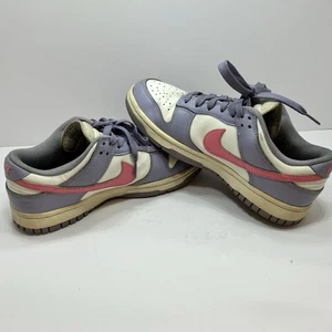 Nike Sneakers Donna Taglia 7.5 Dunk Low Indigo Haze Coral DD1503-500 - Foto 1 di 8