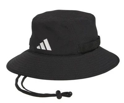 adidas Unisex Victory Bucket Hat Drawstring UPF 50+, black - NWT - Image 1 of 4
