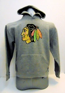Chicago Blackhawks grauer Hoodie Jugend Large 14/16 Logo - Bild 1 von 6